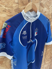 Vintage Italia Cycling Jersey Short Sleeve Blue XL "La Pedalatazzurra '05"