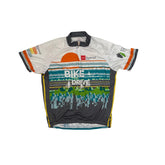 Primal Men's XXL White "Bike the Drive" Cycling Jersey 2014 MB Financial Bank