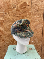 German Military Camo Field Cap Hat "Feldmütze" Size 57 2002