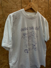 Vintage 90s Cassidi High Class of 62 quirky single stitch white t-shirt size XL