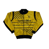 Vintage 60s Sanderstølen Postgiro Cycle Jacket Yellow Black Historic L'Eroica