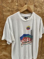 Vintage St. Bonaventure University Class of '95 T-Shirt White Size XL