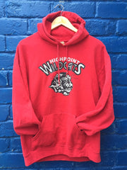 Vintage 90s USA college basketball team red hoody Wildcats by LEE size medium