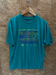 Vintage 93 March of the dimes marathon fun run single stitch t-shirt size XL