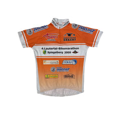 Maisch Sportswear Orange White Cycling Jersey Size M 2009 Lautertal-Bikemarathon
