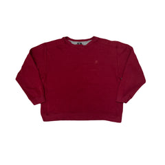 Vintage Starter Crewneck Sweatshirt Burgundy XL Embroidered Logo Boxy Fit