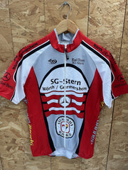 Alexander SG-Stern Wörth/Germersheim Cycling Jersey Size L Red Mercedes-Benz