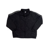 Nike Men's XL Black Grey Track Jacket Full Zip Lightweight Sportswear