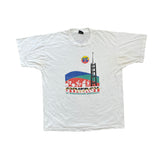 Vintage St. Bonaventure University Class of '95 T-Shirt White Size XL