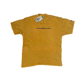 Vintage Single Stitch Anvil T-Shirt XL Yellow Religious New Age Graphic