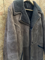 Mens Vintage 70s Afghan Sheepskin Shearling coat size large 42 by Bailey’s of Glastonbury