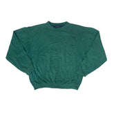 Vintage Y2K green minimal muted crew neck boxy sweater size large by Dockers