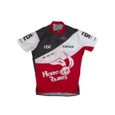 Owayo Horny Rabbits 24H MTB Race Cycling Jersey Red White Black Men's Size L
