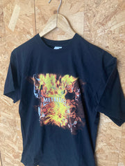 Vintage 00s Metallica 2009 tour Heavy metal band music merch t-shirt size small