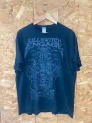 Punk heavy metal satanic goth vtg band t shirt Killswitch Engage oversized size XL