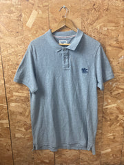 Vintage Y2K Tommy Hilfiger grey minimal polo shirt size XL