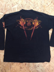 Vintage 00s Amon Amarth Viking hoard long sleeve t-shirt size XL