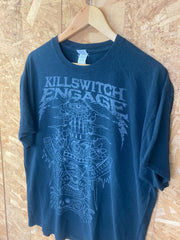 Punk heavy metal satanic goth vtg band t shirt Killswitch Engage oversized size XL
