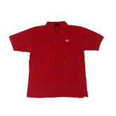 Vintage Y2K Helly Hansen red minimal polo t-shirt size XL