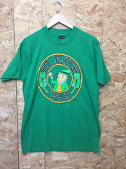 Vintage 90s green st Patrick’s day celebrations USA souvenir t shirt size L
