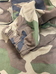 Vintage French Army F2 combat camouflage army cargo pants baggy trousers size medium