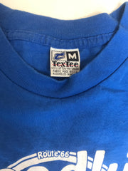 Vintage 80s Roadkill 66 Diner blue t-shirt size medium