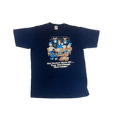 Vintage 87 old hunters never die, they just change their game USA souvenir navy blue t shirt size XL