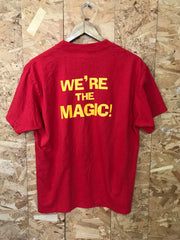 Vintage 90s 'We're the magic' ISU Alumni Pep Band souvenir quirky college team red yell