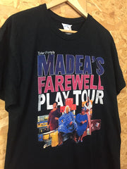 Vintage Tyler Perry’s Madeas farewell play tour black theatre t shirt size large