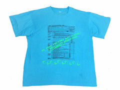 Vintage 90s USA El Paso country day School Texas blue t shirt size large