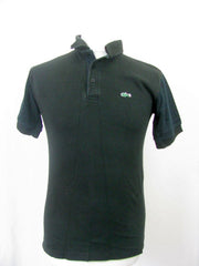 Vintage 90s Lacost black polo shirt size small
