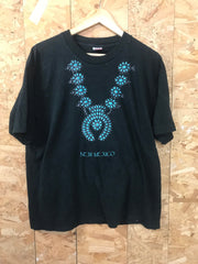 Vintage 90s New Mexico Navajo jewels Albuquerque USA souvenir black t-shirt size XL