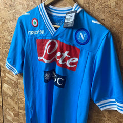 Napoli brand new milito 9 shhirt by macron size XL