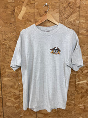 Vintage Y2K Harley Davison owners club hog rally souvenir grey marl t-shirt size large