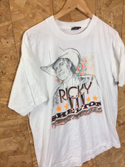 Vintage 93 Ricky Van Shelton country western music tour USA Souvenir t-shirt size XL