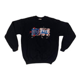 Vintage 90s navy blue Mount Rushmore souvenir crew neck sweater size XS