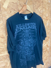 Punk heavy metal satanic goth vtg band t shirt Killswitch Engage oversized size XL