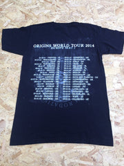 Vintage 00s  eluveitie tour 2014 German metal rock band t-shirt size small