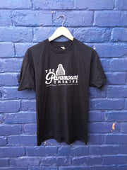 Vintage 80s Paramount theatre foundation black theatre t shirt size large