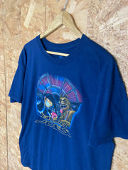 Vintage 90s Eskimo Joes Diner USA Souvenir quirky star wars funny T-shirt size l