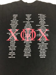 Vintage 00s DreamTheater 20th anniversary tour death prog rock band black t-shirt size Large