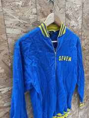 Vintage 70s Seven Sporting Savignano L'Eroica Wool Knit Cycle Jacket Mens M