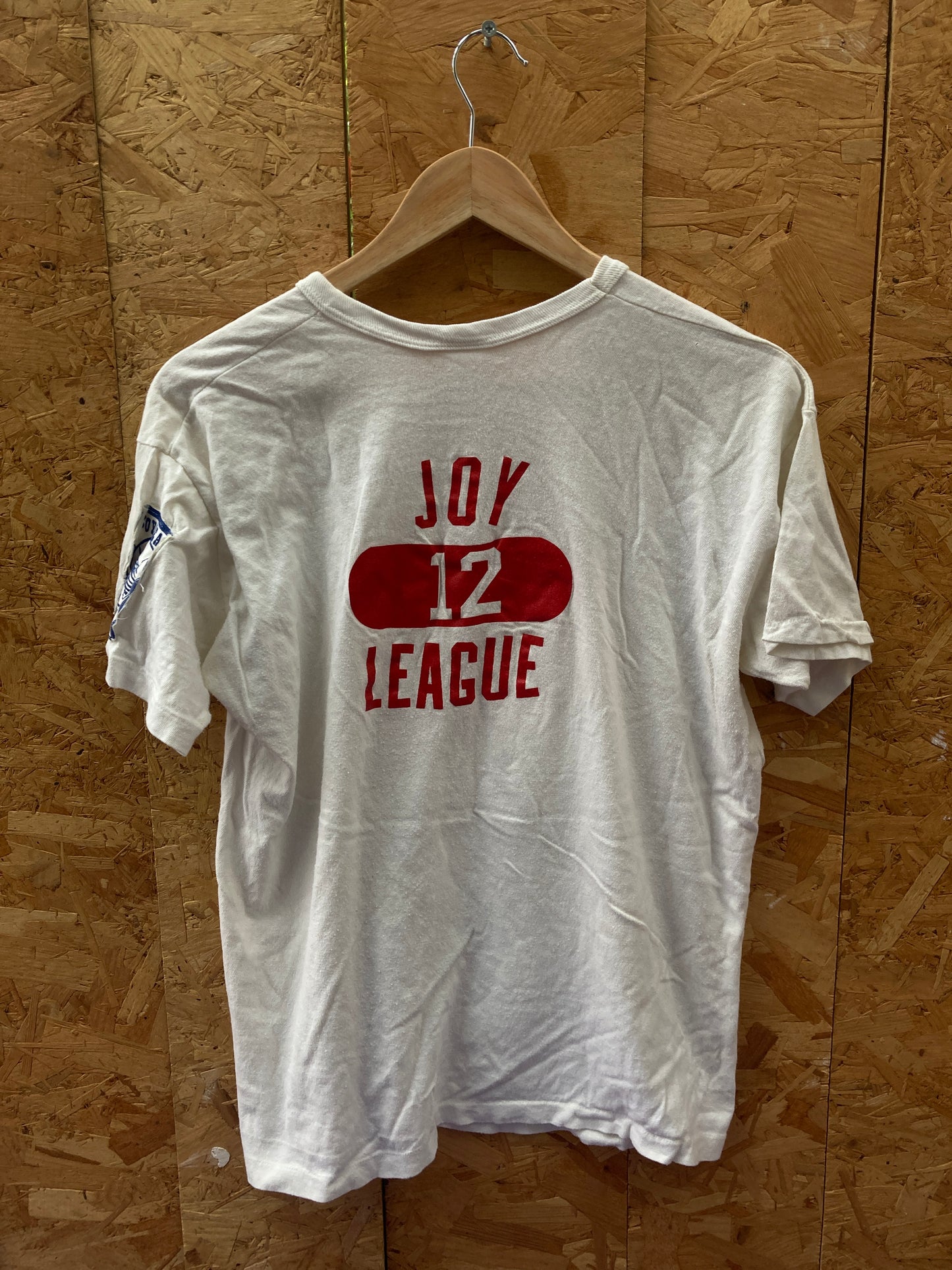 Vintage 70s Joy League Champs Sox Coach white single stitch  t-shirt size XL