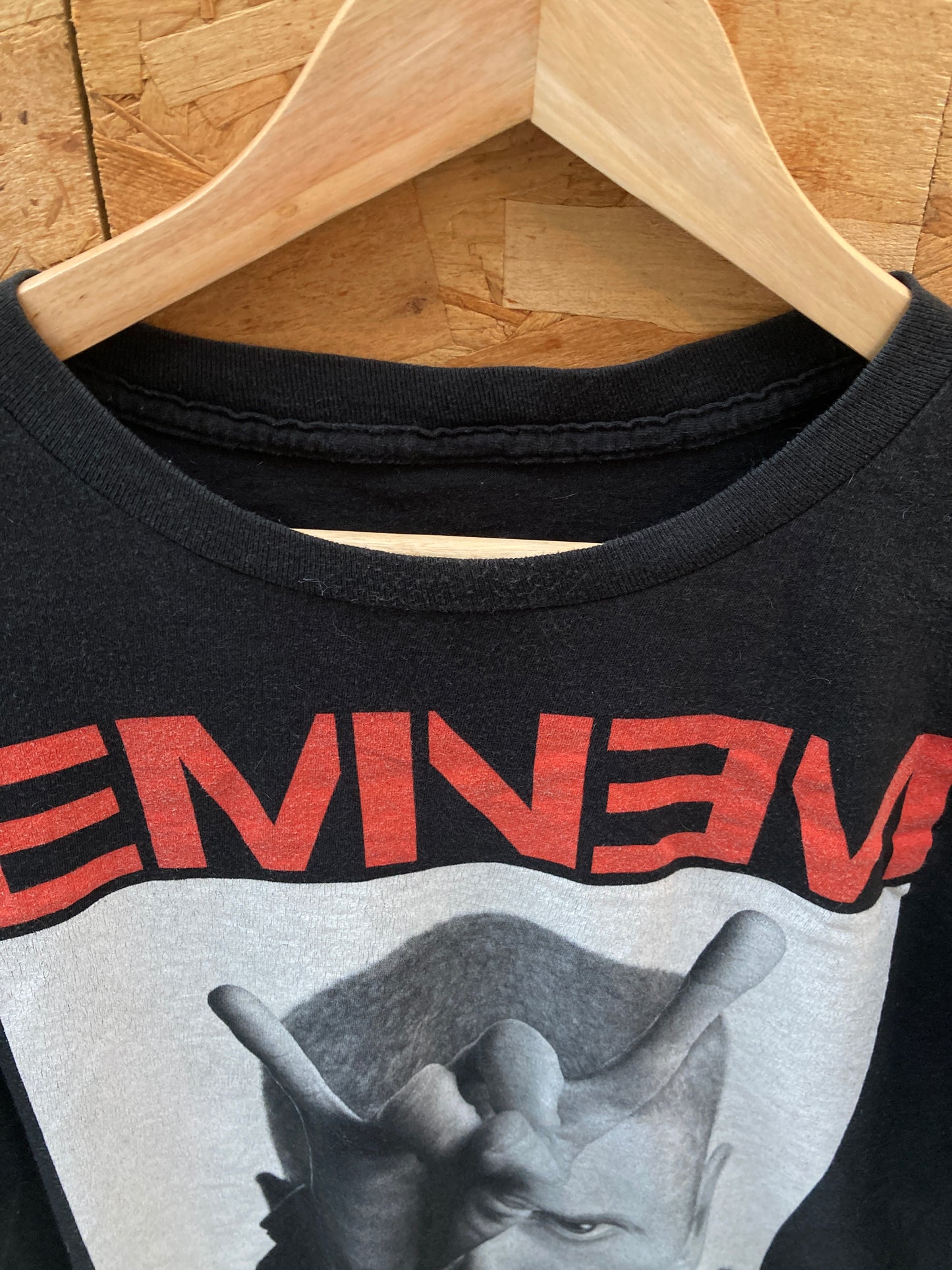 Vintage 2014 Eminem The monster tour devil black t-shirt size XL