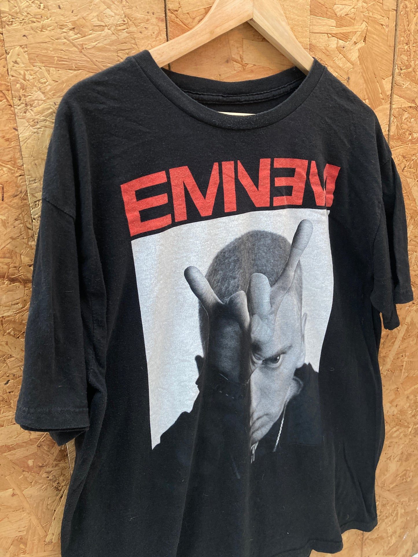 Vintage 2014 Eminem The monster tour devil black t-shirt size XL