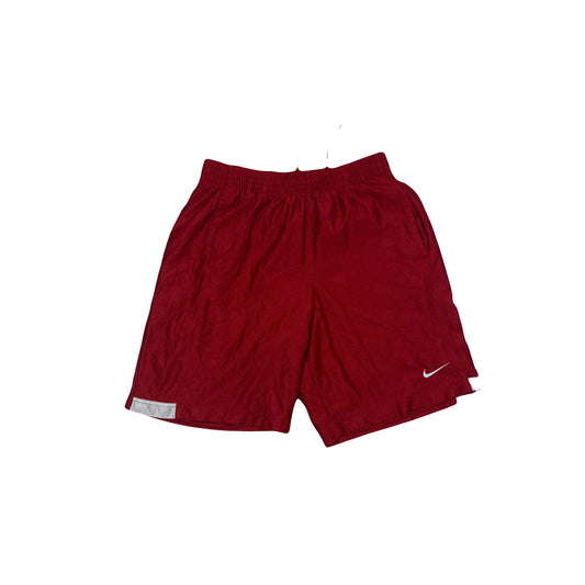 Vintage Y2K Nike red mesh basketball shorts size medium