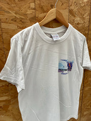 Vintage Sun and Beach Cancun Mexico Dolphin T-Shirt Size M White