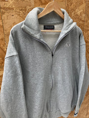 Vintage Y2K heather grey minimal track zip top size XXXL by Kappa