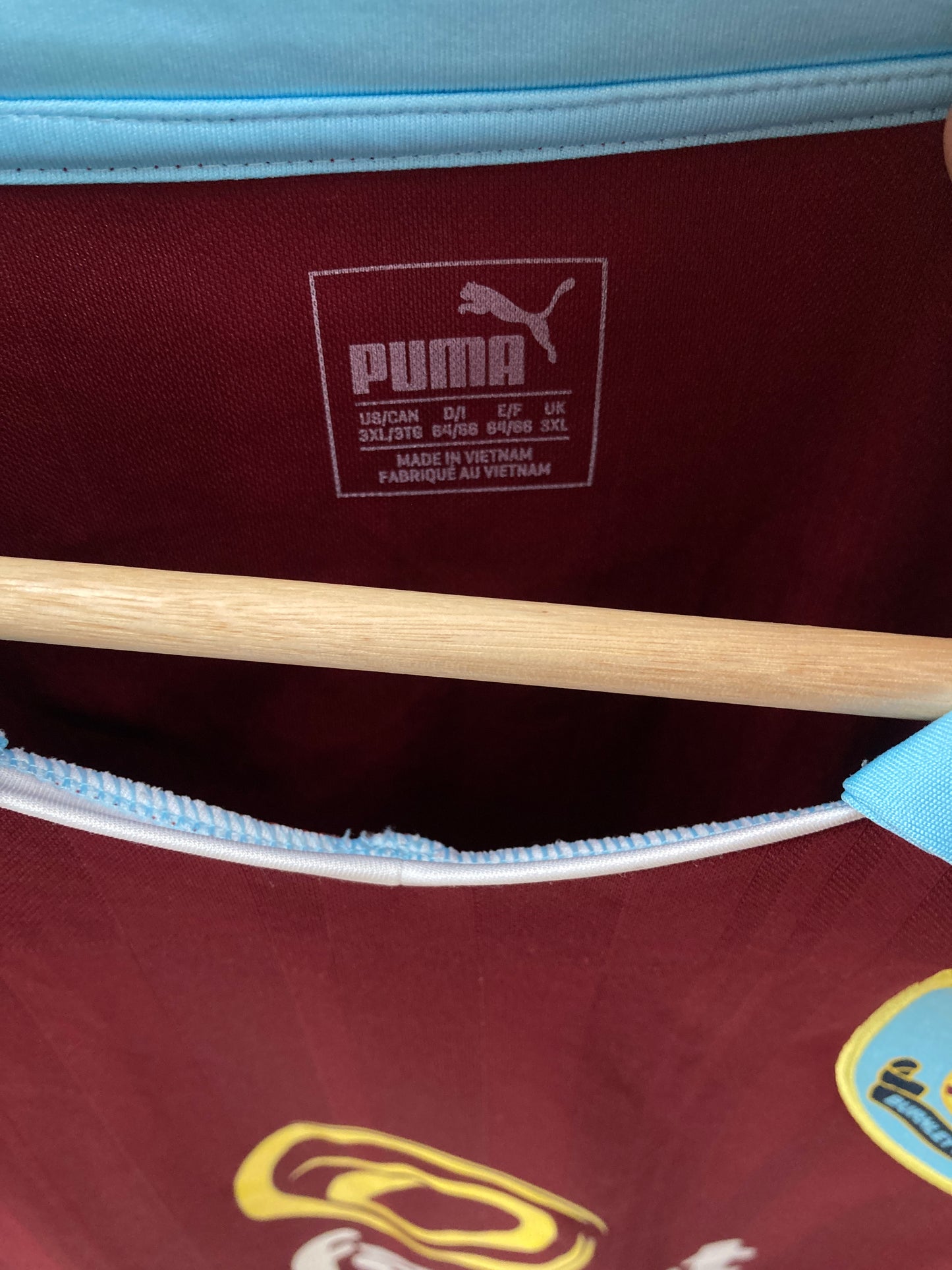 Vintage long sleeve 1 off West Ham OGGY name print puma jersey size XXXL