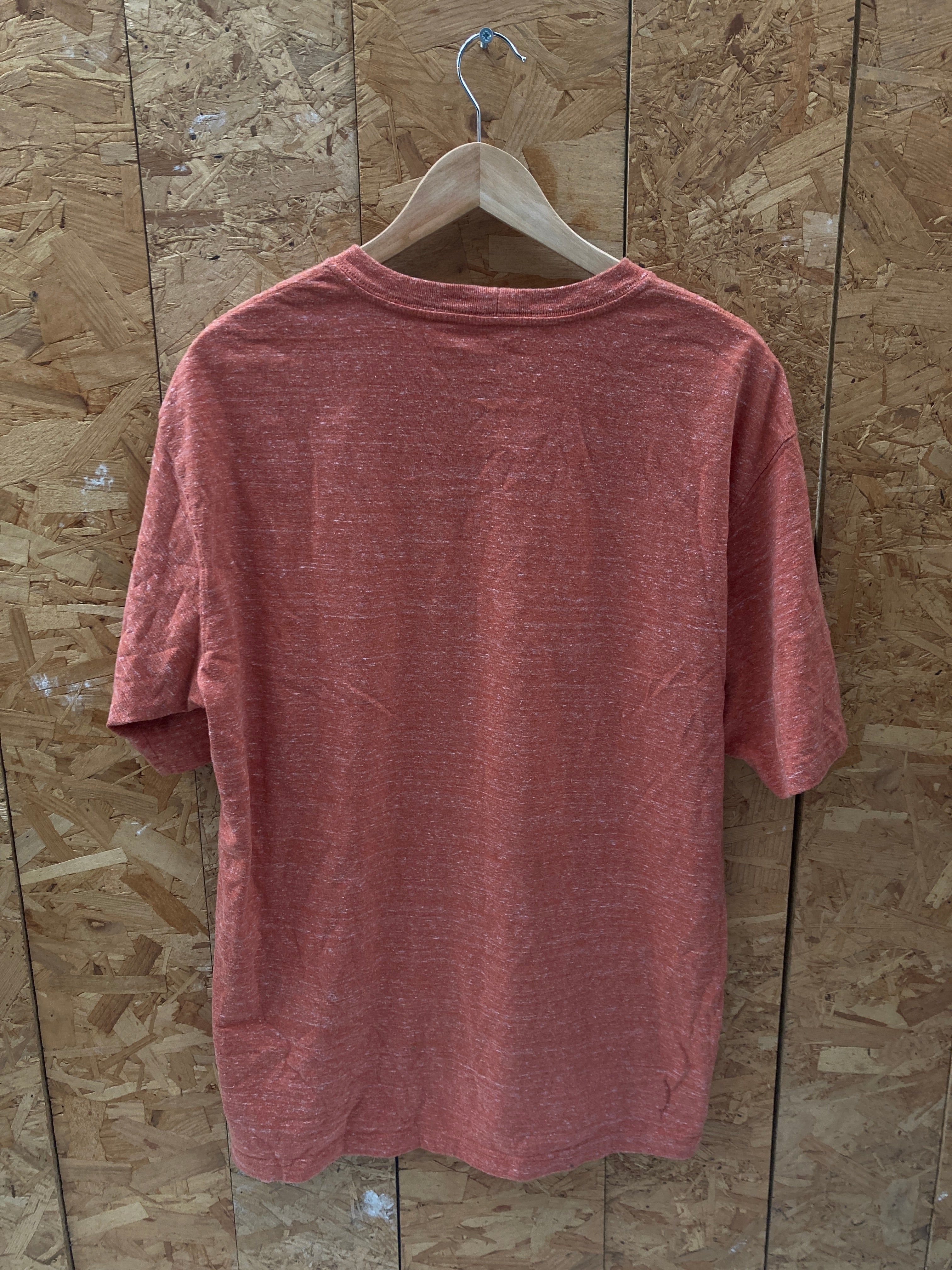 Vintage Y2K Carhartt salmon loose fit print worker t-shirt size medium